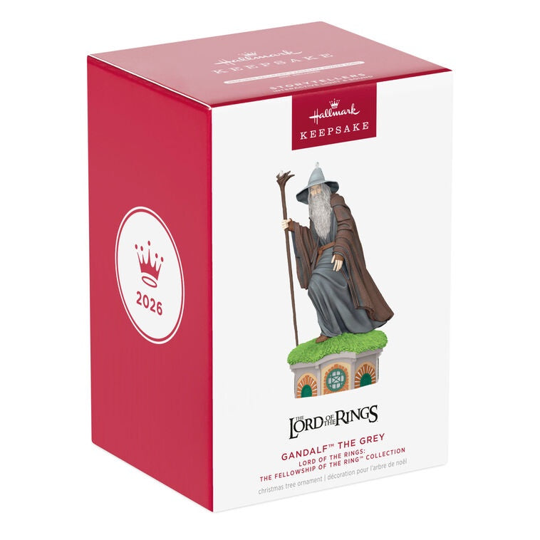 Lord of the Rings: The Fellowship of the Ring™ Collection Gandalf™ the Grey Ornament With Light and Sound