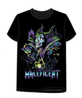 Adult Maleficent Power Black Tee