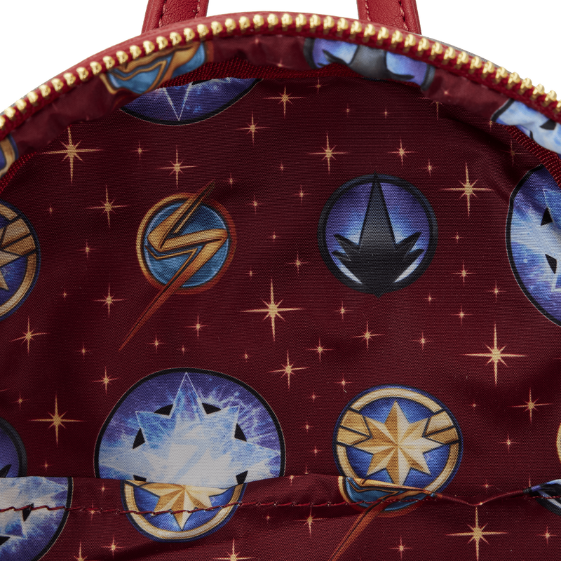 captain marvel mini backpack The Marvels Symbol Glow Mini Backpack