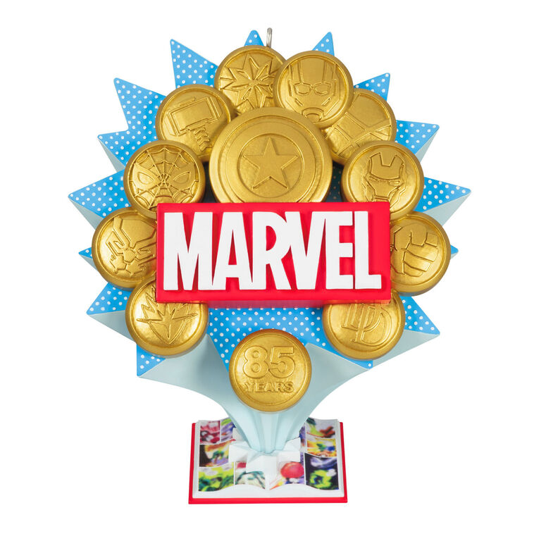 Hallmark Keepsake Christmas Ornament 2024, Marvel: Celebrating 85 Years, Gifts for Marvel Fans