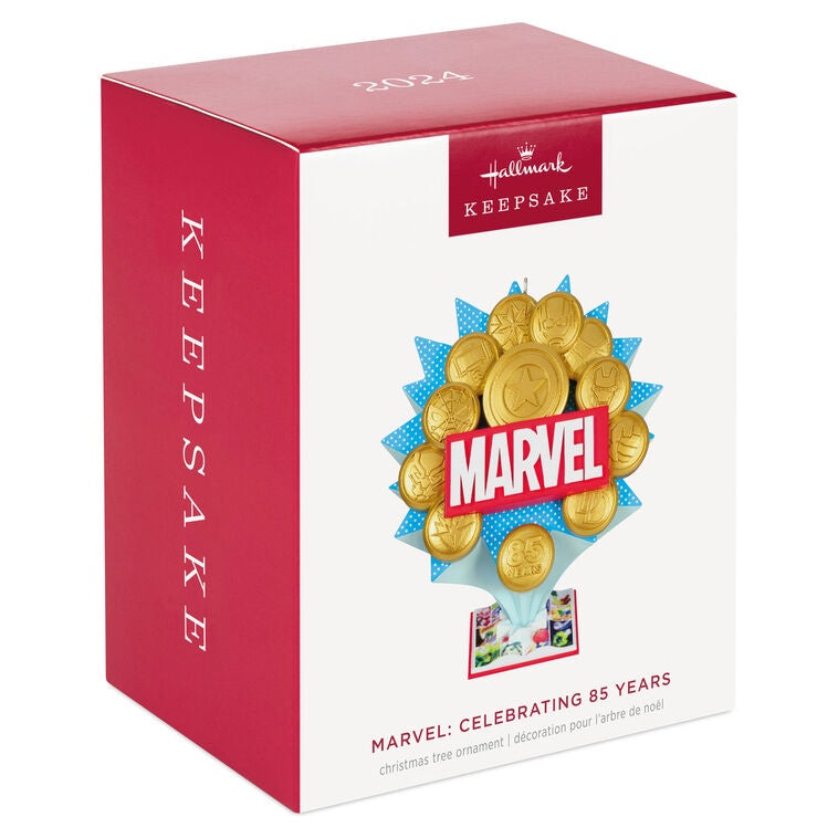 Hallmark Keepsake Christmas Ornament 2024, Marvel: Celebrating 85 Years, Gifts for Marvel Fans