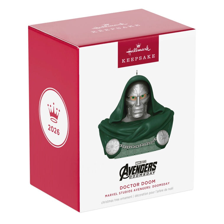 Marvel Studios Avengers: Doomsday Doctor Doom Ornament
