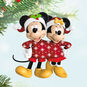 Hallmark Disney Mickey and Minnie Sweater-Sharing Sweethearts Ornament