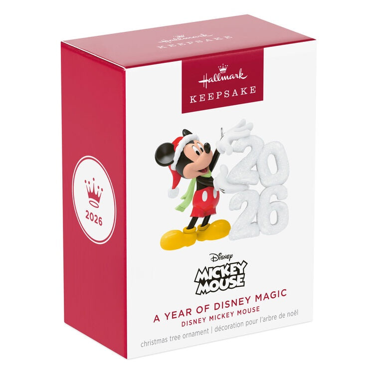 Mickey Mouse 2026 Keepsake Ornament