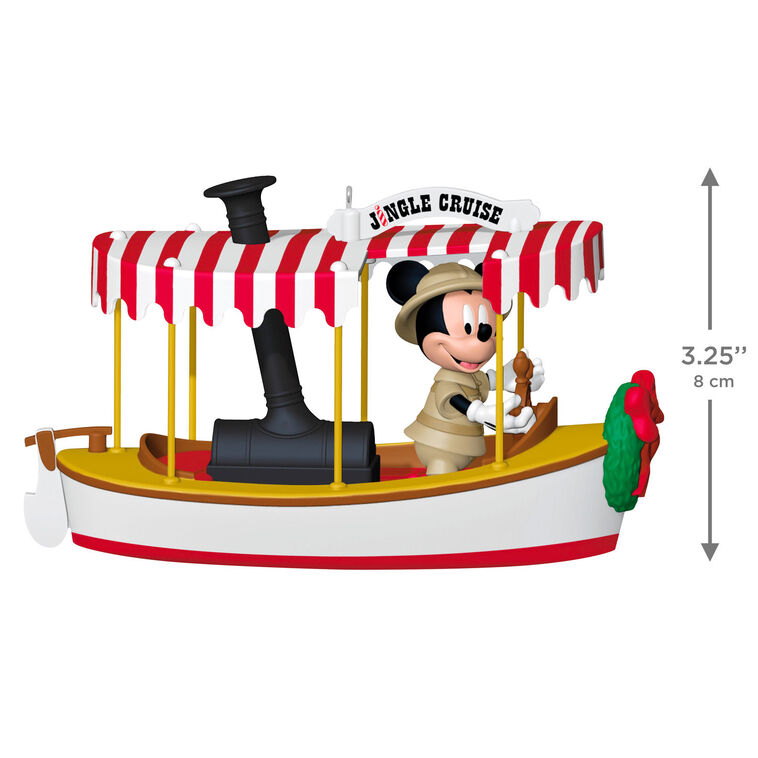 Hallmark + Disney Holiday Ever After Jingle Cruise A Holly, Jolly Journey Ornament With Sound
