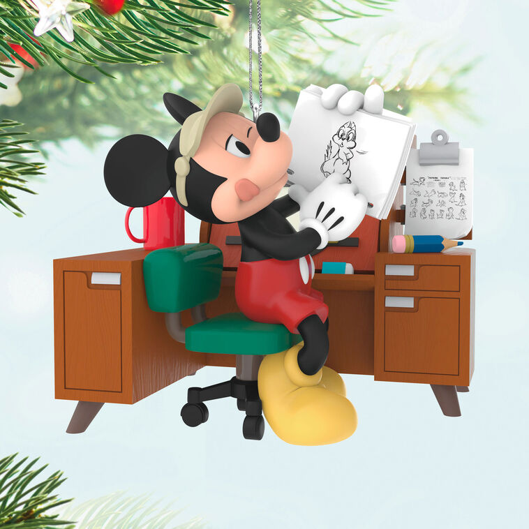 Hallmark Disney Mickey Mouse From Sketch to Screen Ornament