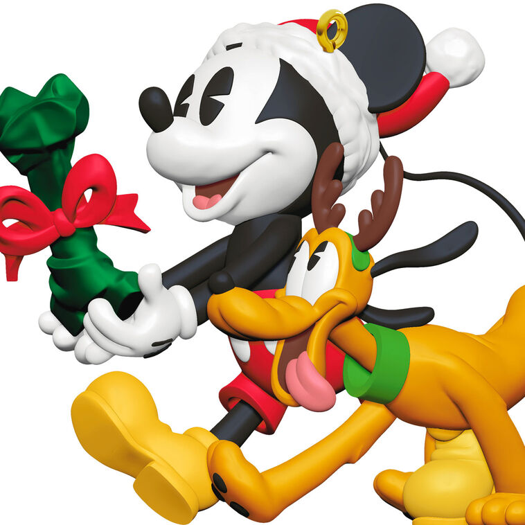 Hallmark Disney Mickey and Friends Bone-afide Besties Ornament