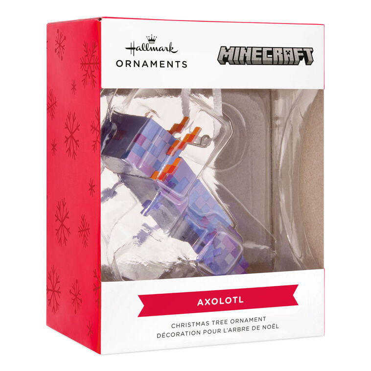 Minecraft Blue Axolotl Hallmark Ornament