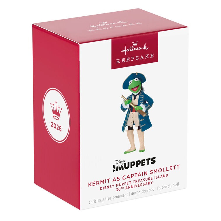 Muppet Treasure Island Kermit Keepsake Ornament