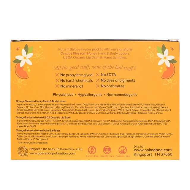 Orange Blossom Honey Mini Bee Kit