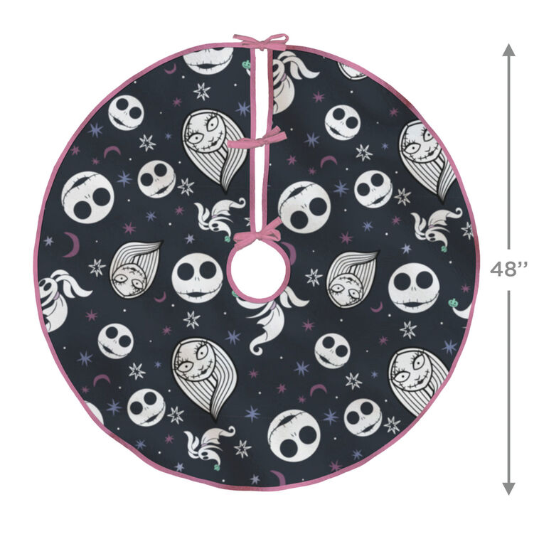 Disney Tim Burton's The Nightmare Before Christmas Fabric Hallmark Tree Skirt, 48