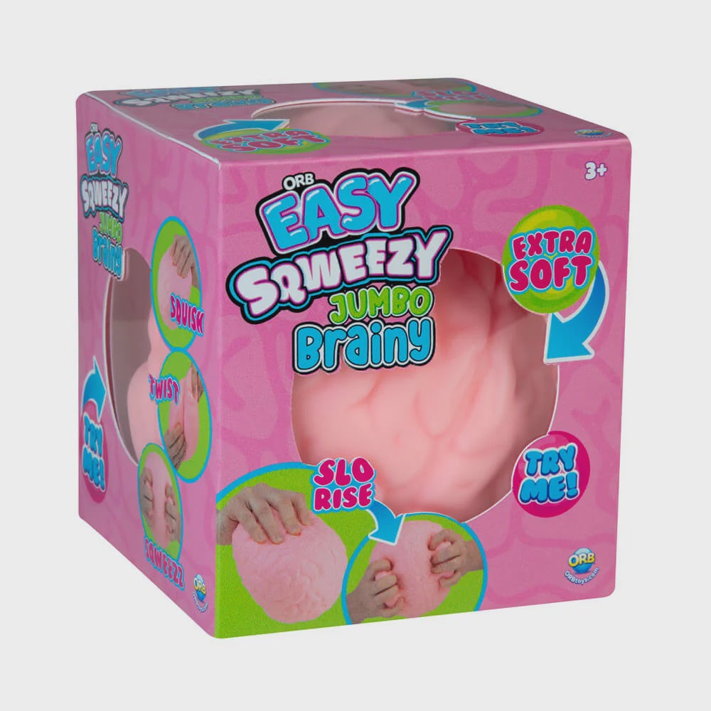 ORB Curiosities Easy Sqweezy Jumbo Brainy 1PC