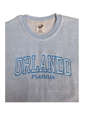 Orlando Pool Day Unisex Fleece Crew Neck Pullover