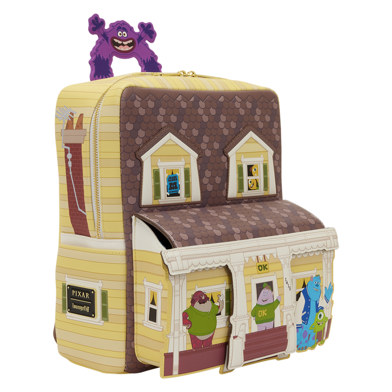 Monsters University Oozma Kappa House Figural Mini Backpack