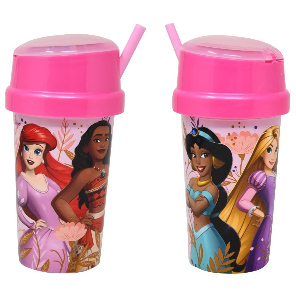 Princess 14oz Snack Tumbler with foil print