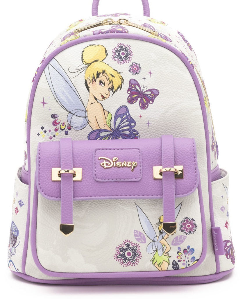 Disney Tinkerbell 11" Vegan Leather Mini Backpack