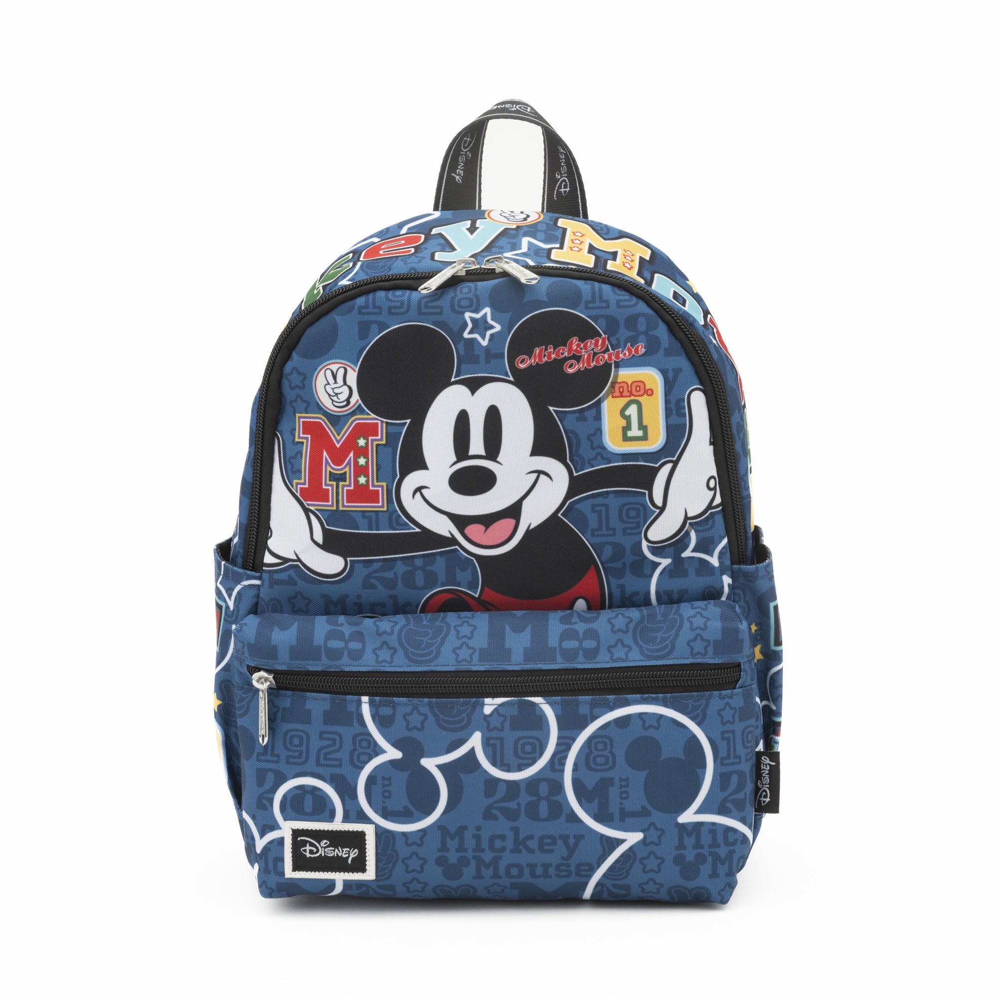 Disney Mickey Mouse 13" Junior Park Day Nylon Mini Backpack