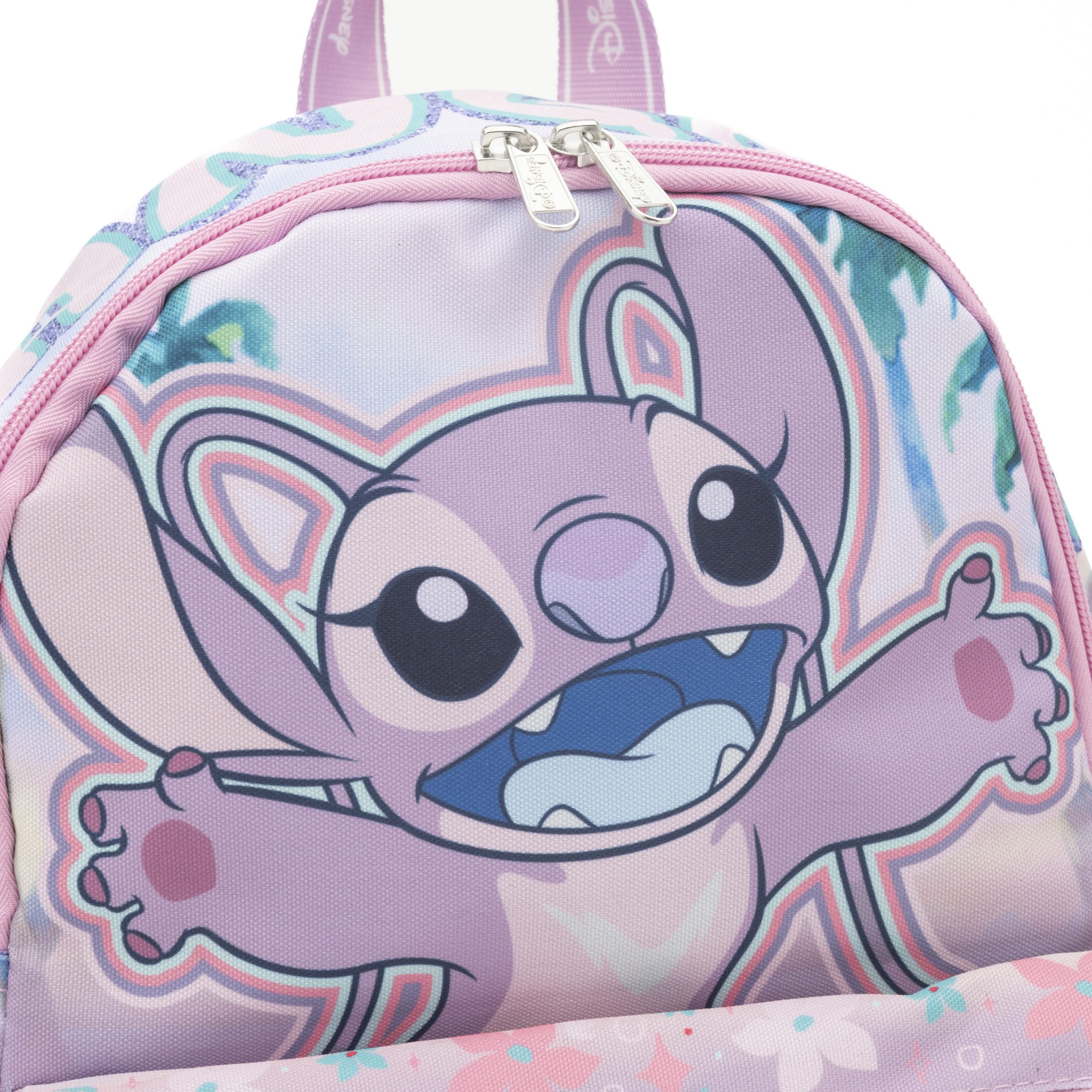 Disney Lilo and Stitch 13" Angel Park Day Nylon Mini Backpack