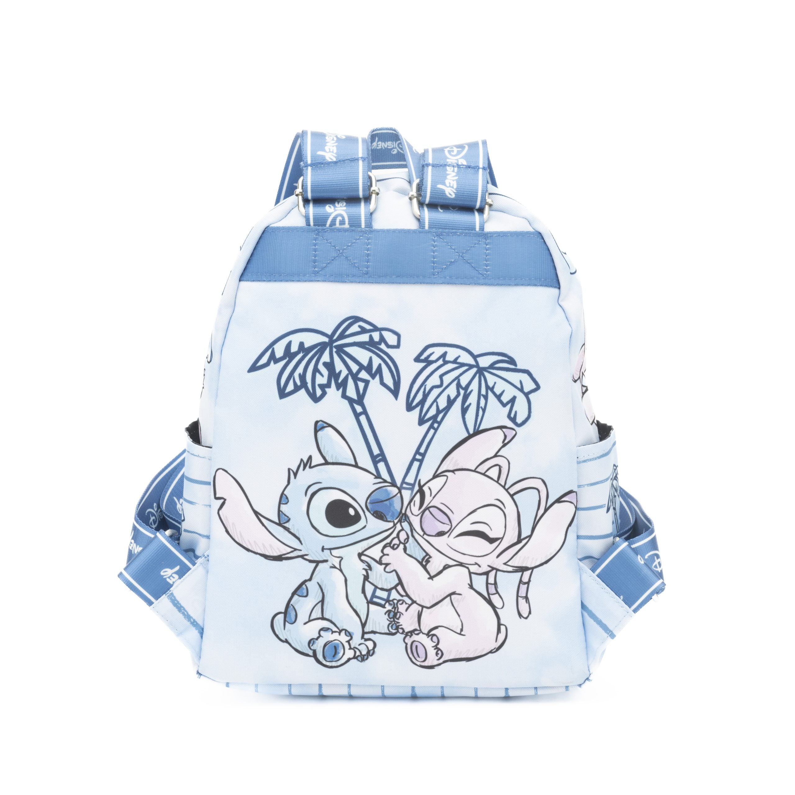 Disney Lilo and Stitch Junior 13" Park Day Nylon Mini Backpack