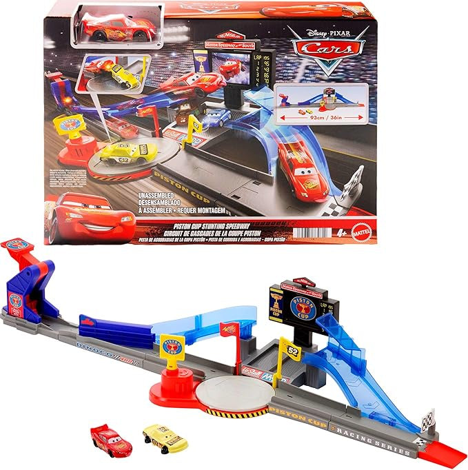 Piston Cup Stunting Speedway, Tongue-Out Lightning McQueen