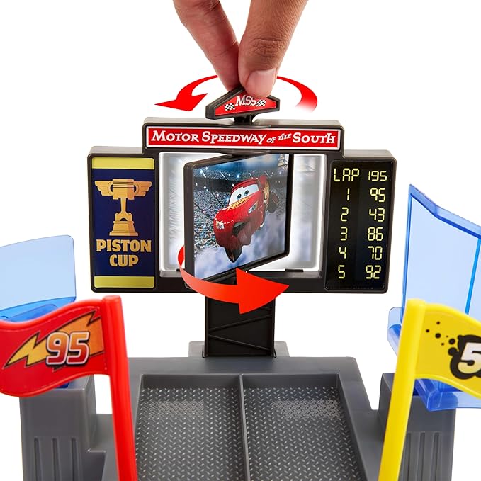 Piston Cup Stunting Speedway, Tongue-Out Lightning McQueen