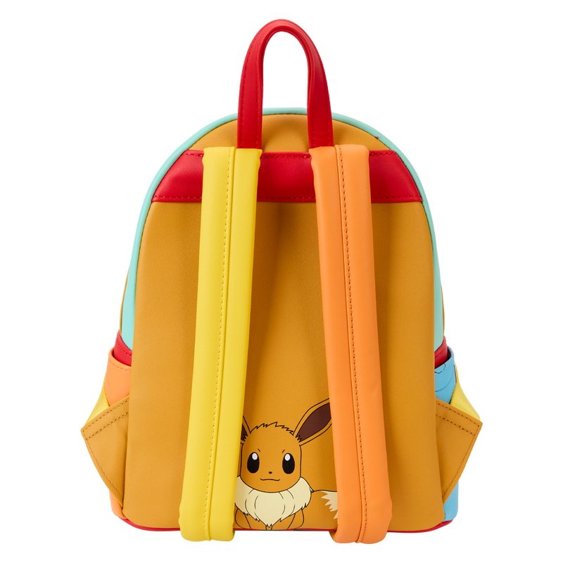 block color mini backpack Pokemon Color Block Starters Mini Backpack