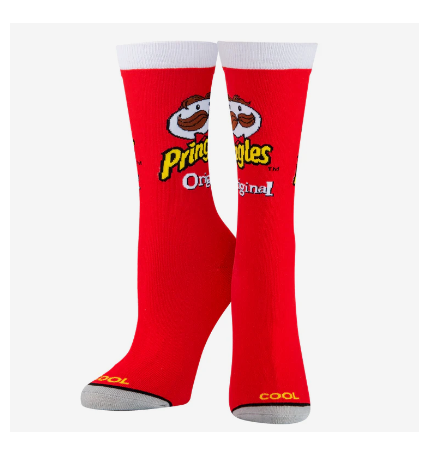 Pringles Can- Womens Crew Cool Socks