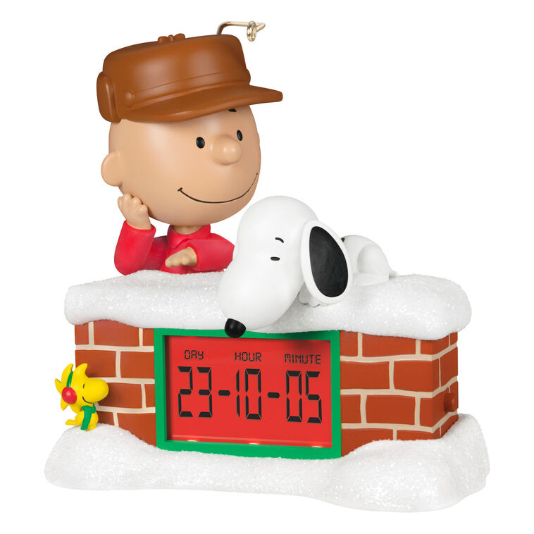 Hallmark Keepsake Christmas Ornament 2024, The Peanuts Gang Countdown to Christmas With Light, Gifts for Peanuts Fans