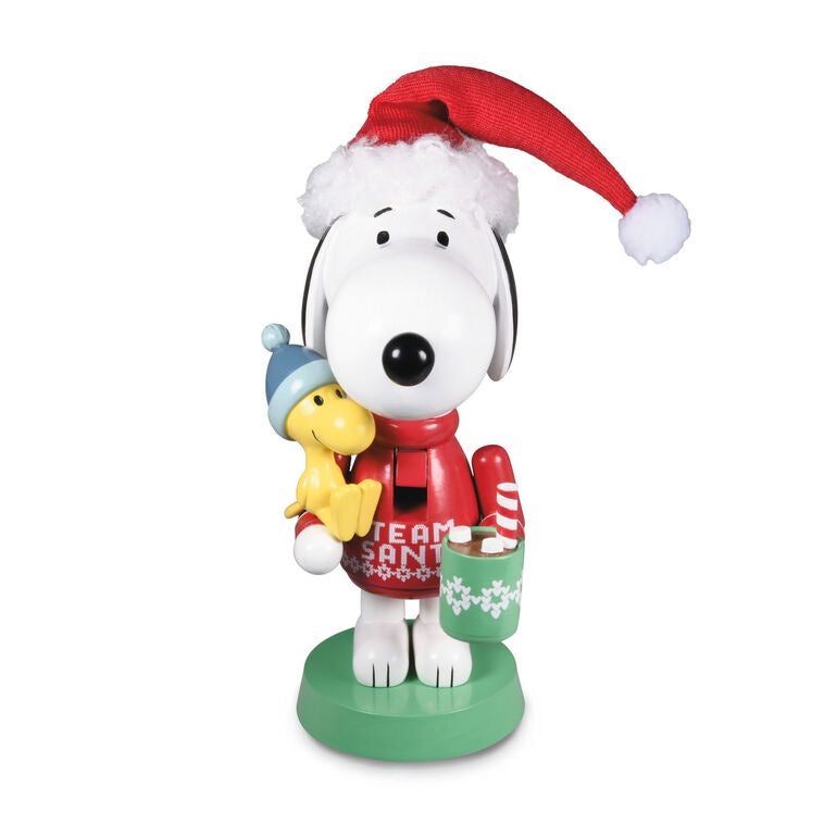 Peanuts® Team Santa Snoopy Nutcracker Figurine, 9.5