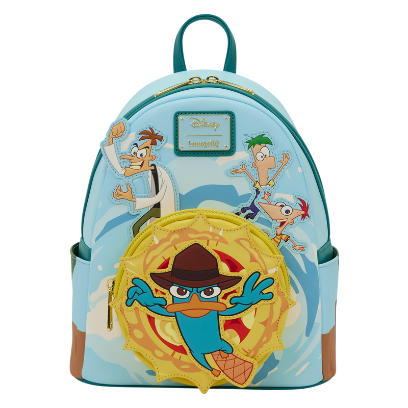 Phineas & Ferb Light-Up Mini Backpack