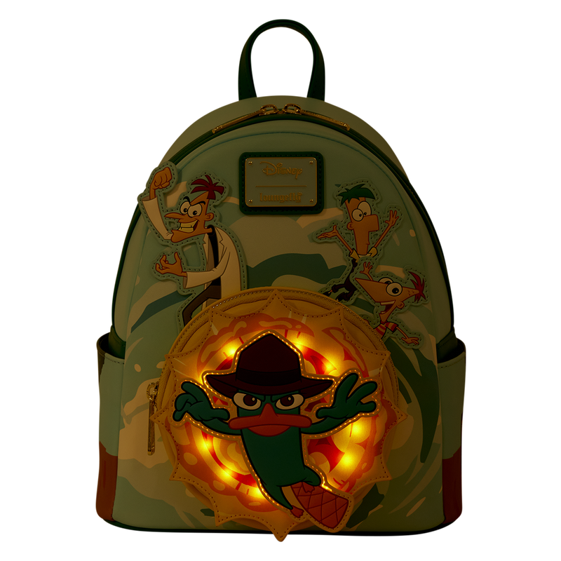 Phineas & Ferb Light-Up Mini Backpack
