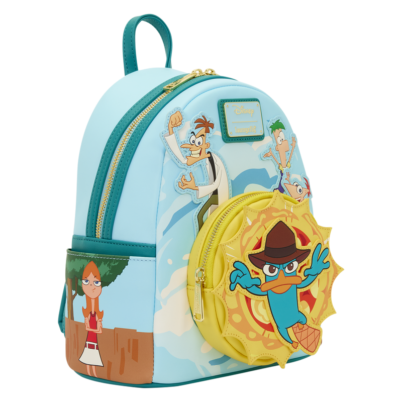Phineas & Ferb Light-Up Mini Backpack