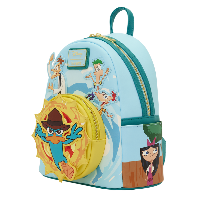 Phineas & Ferb Light-Up Mini Backpack