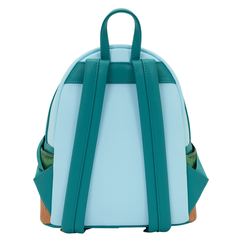 green clear light up mini backpack Jusdot 12"x6"x12" Stadium Approved See Through Bag Waterproof PVC Small Transparent Backpacks for Festival Sport Event Concerts, have for fans of retro TV charm and rare finds Frankenweenie Sparky Glow Mini Backpack
