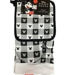 Mickey Mouse Silhouette 3pc Kitchen Set