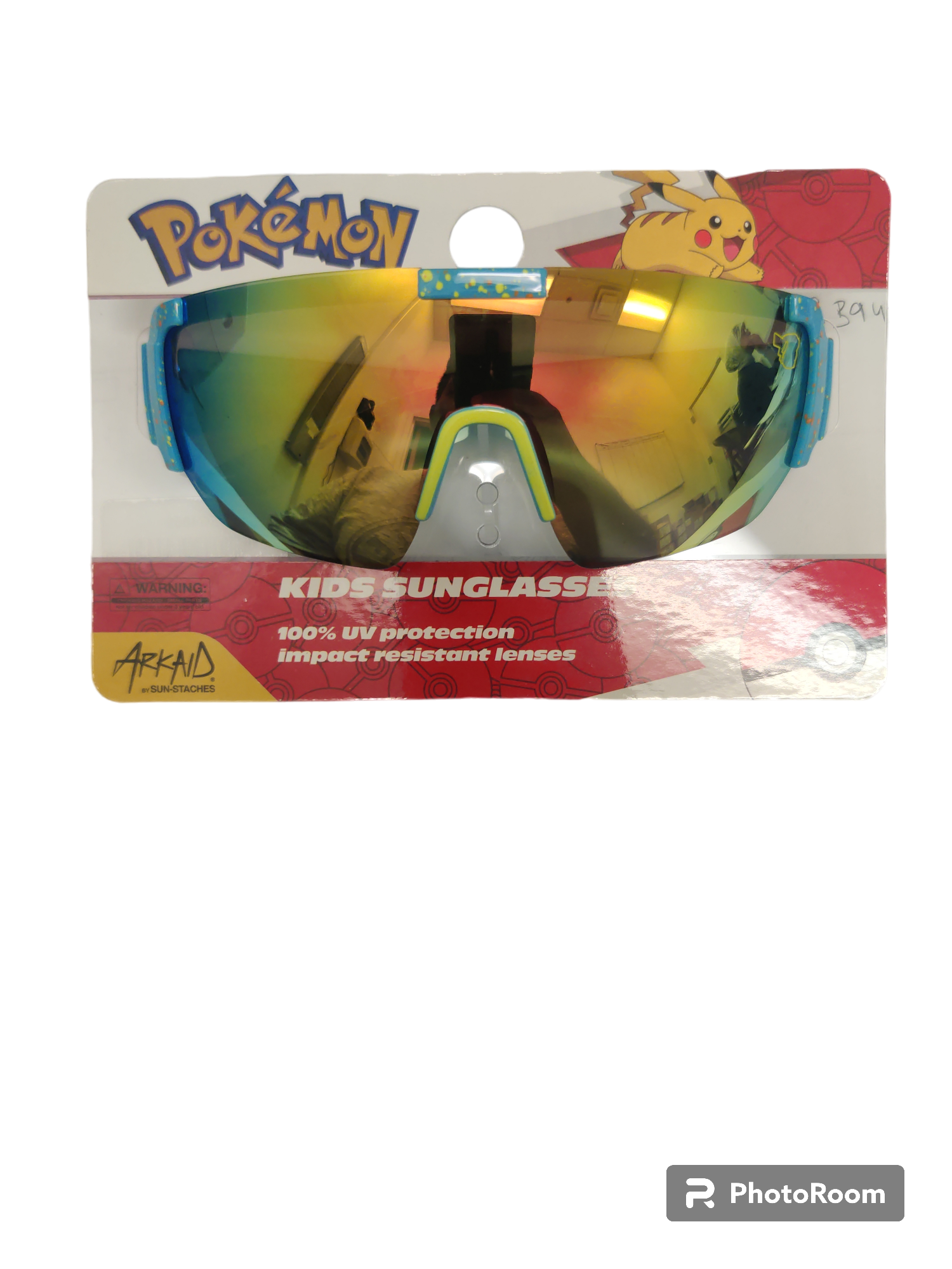 Officially Licensed Kids Arkaid Pokemon Yellow and Blue