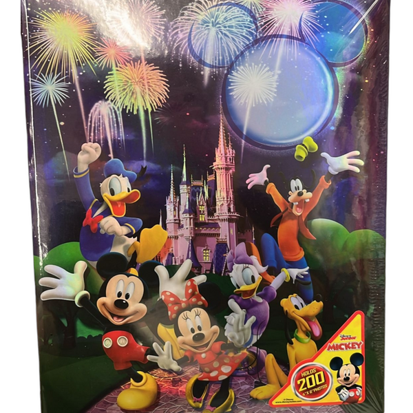 Disney Mickey Mouse Gang Crew Photo Album 200 4 x 6 Pictures Disney Mickey Mouse Gang Crew Photo Album 200 4 x 6 Pictures