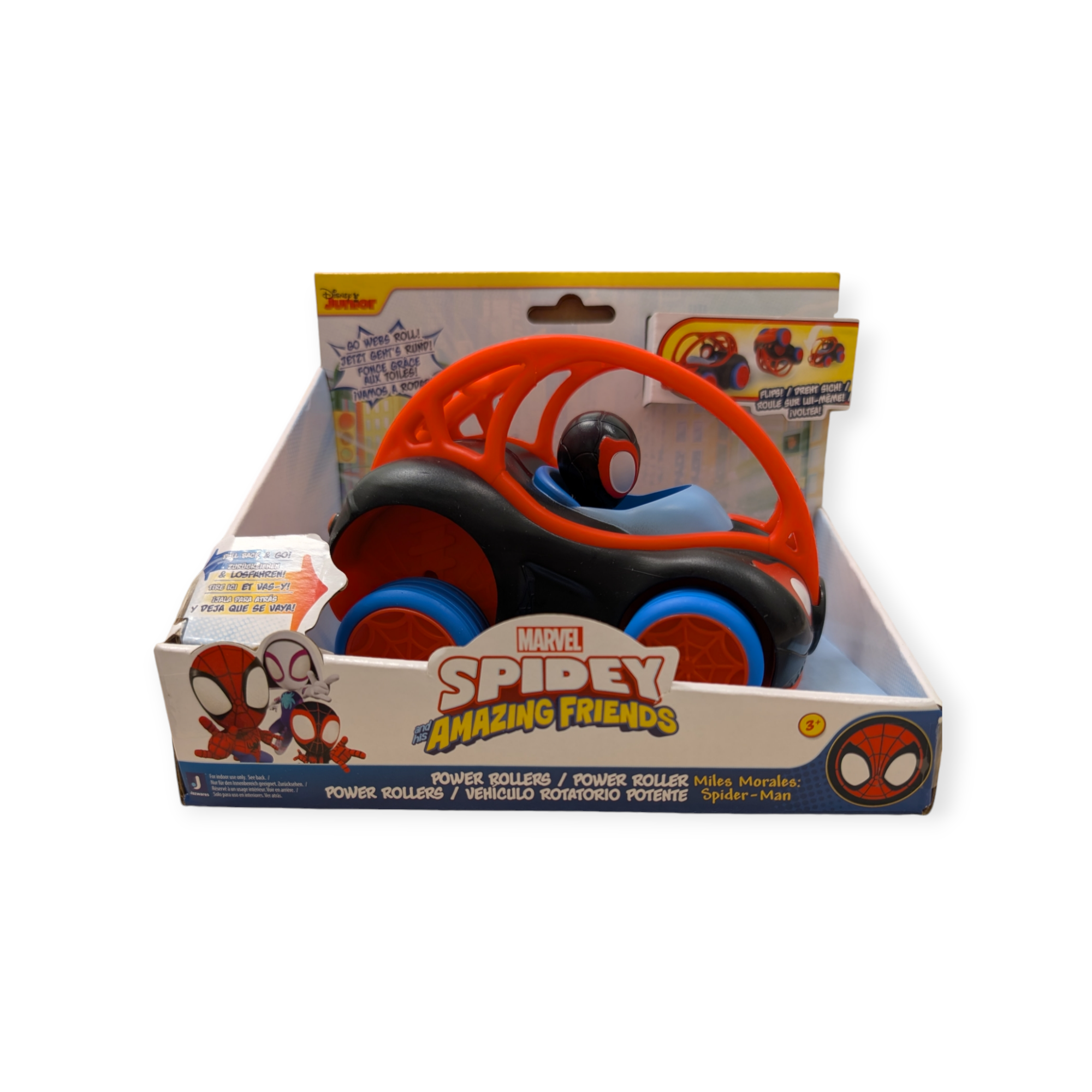 Marvel Spidey and Friends Power Rollers car