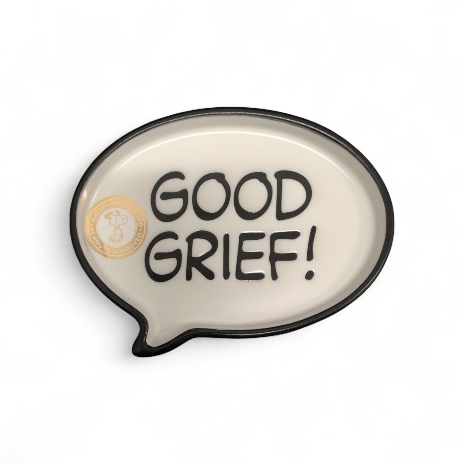 Hallmark Peanut Good Grief Plate Decoration