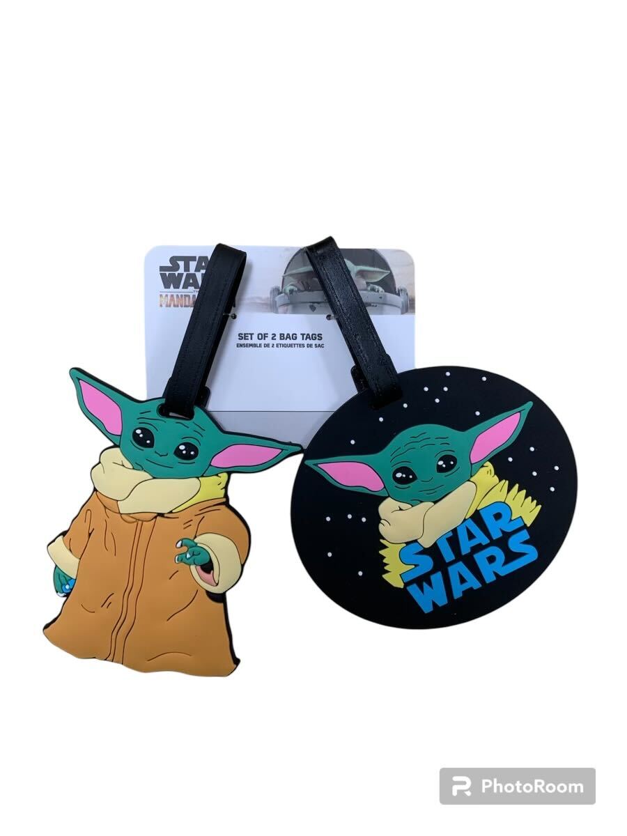 Star Wars The Child 2 Pack Luggage Tags