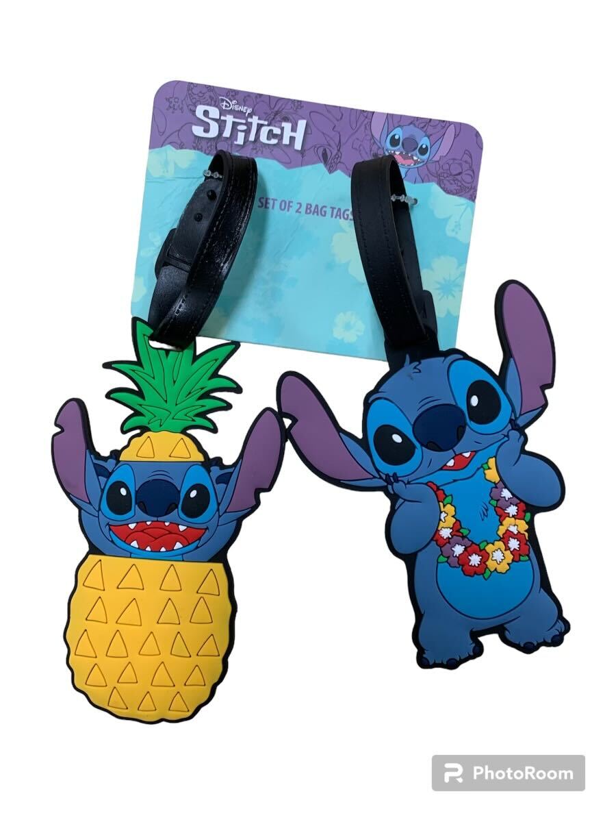 Stitch 2 Pack Luggage Tags