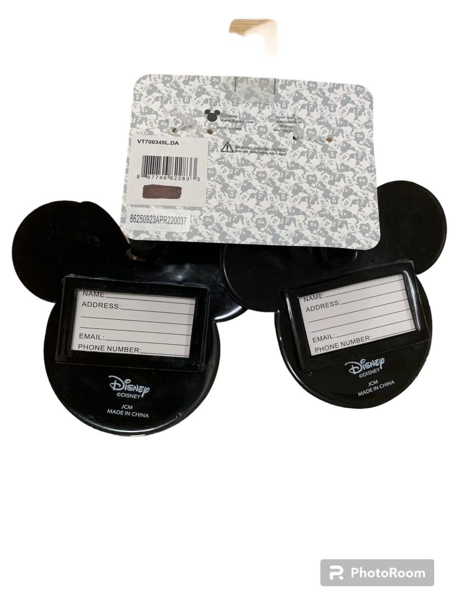 Mickey and Minnie Mouse 2 Pack Luggage Tags