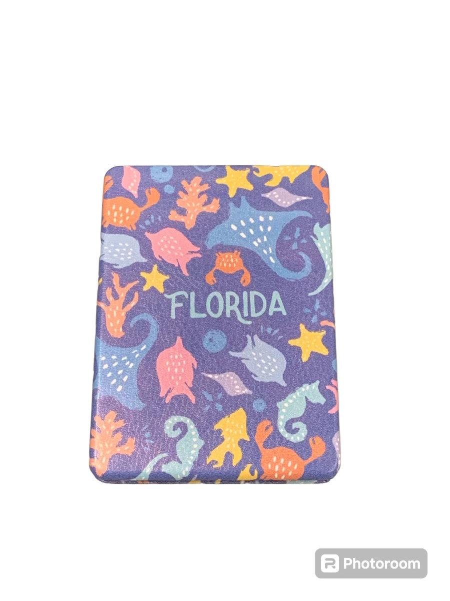 Florida Rectangular Compact Mirror