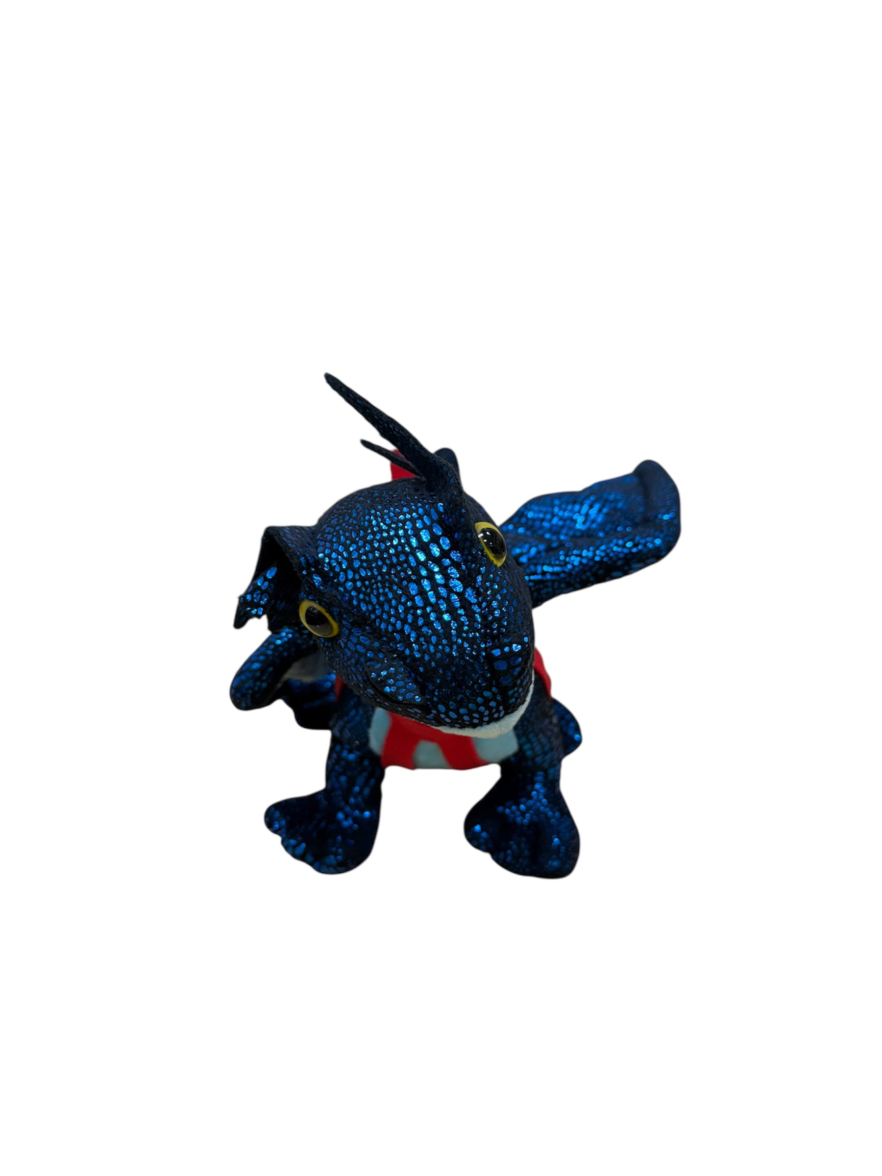 Dragon Plush On An Extendable Leash