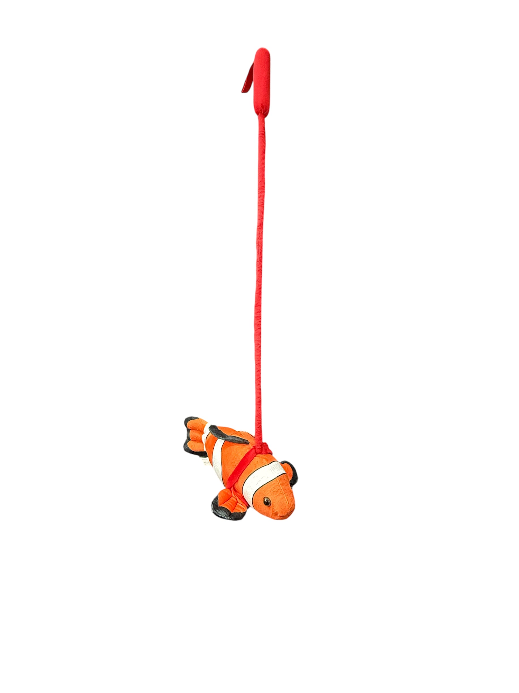 Sea Life Plush Toy On An Extendable Red Leash