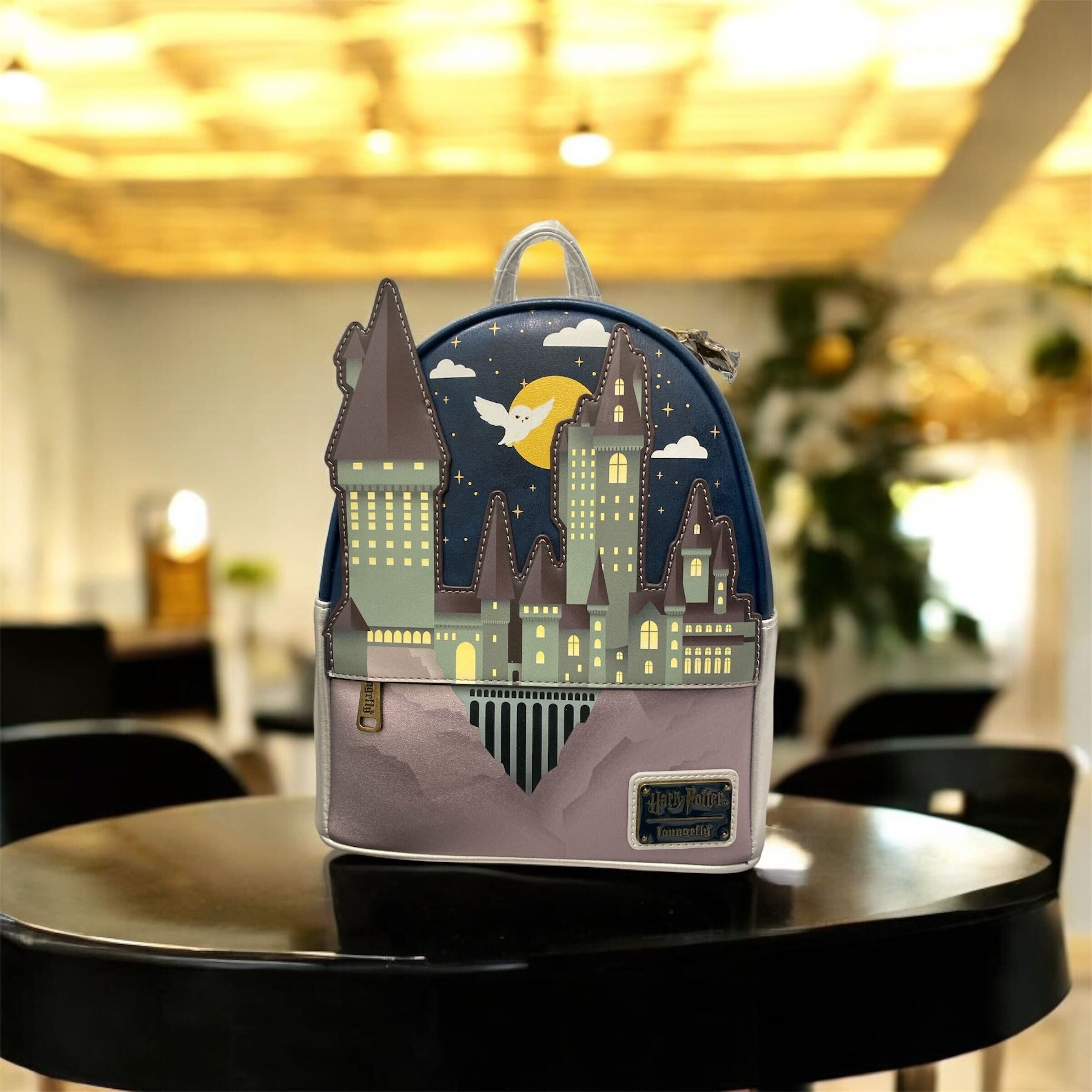Harry Potter Hogwarts Castle Hedwig Shoulder Backpack