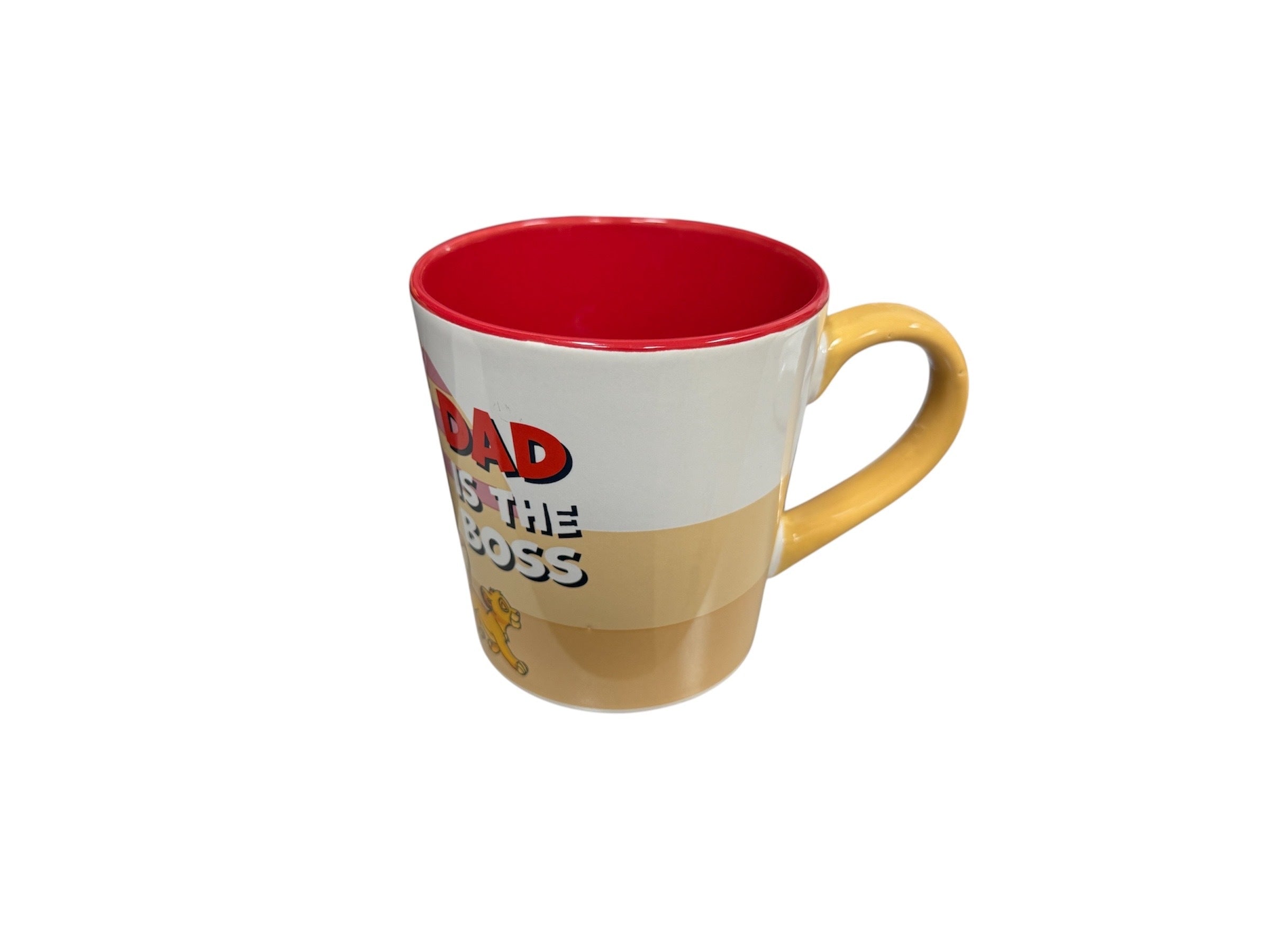 Disney Lion King Dad is The Boss Mug