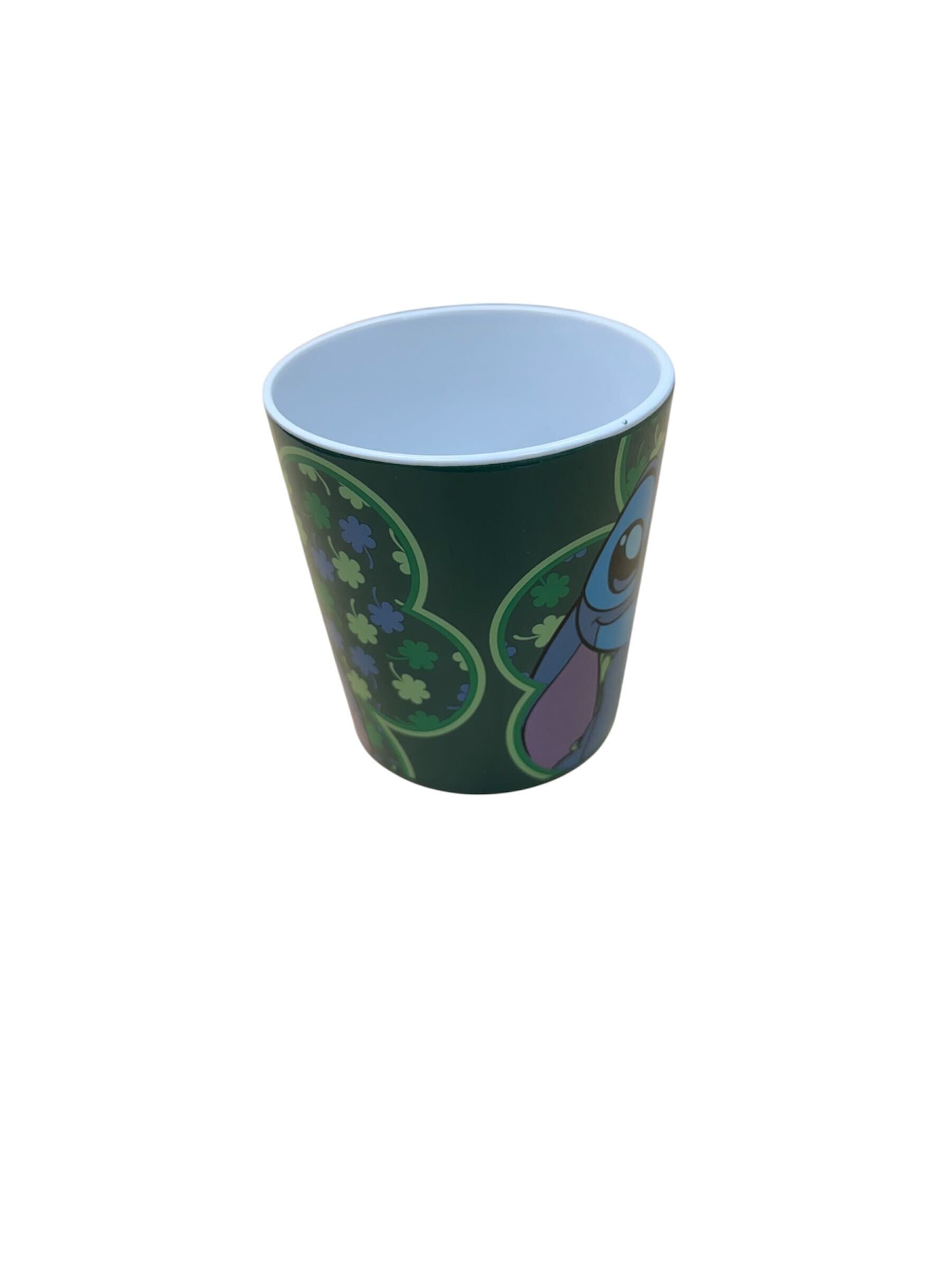 Disney Stitch St. Patty Wink Shamrock Handle Mug