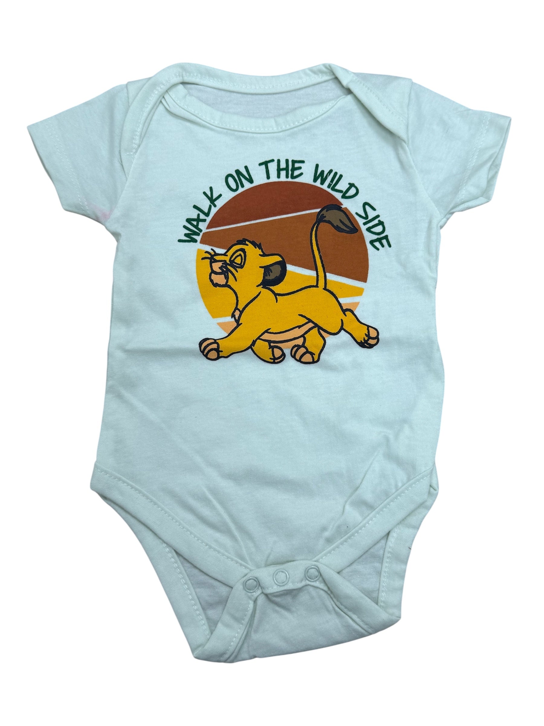 Disney The Lion King "Walk on the Wild Side" Baby Onesie
