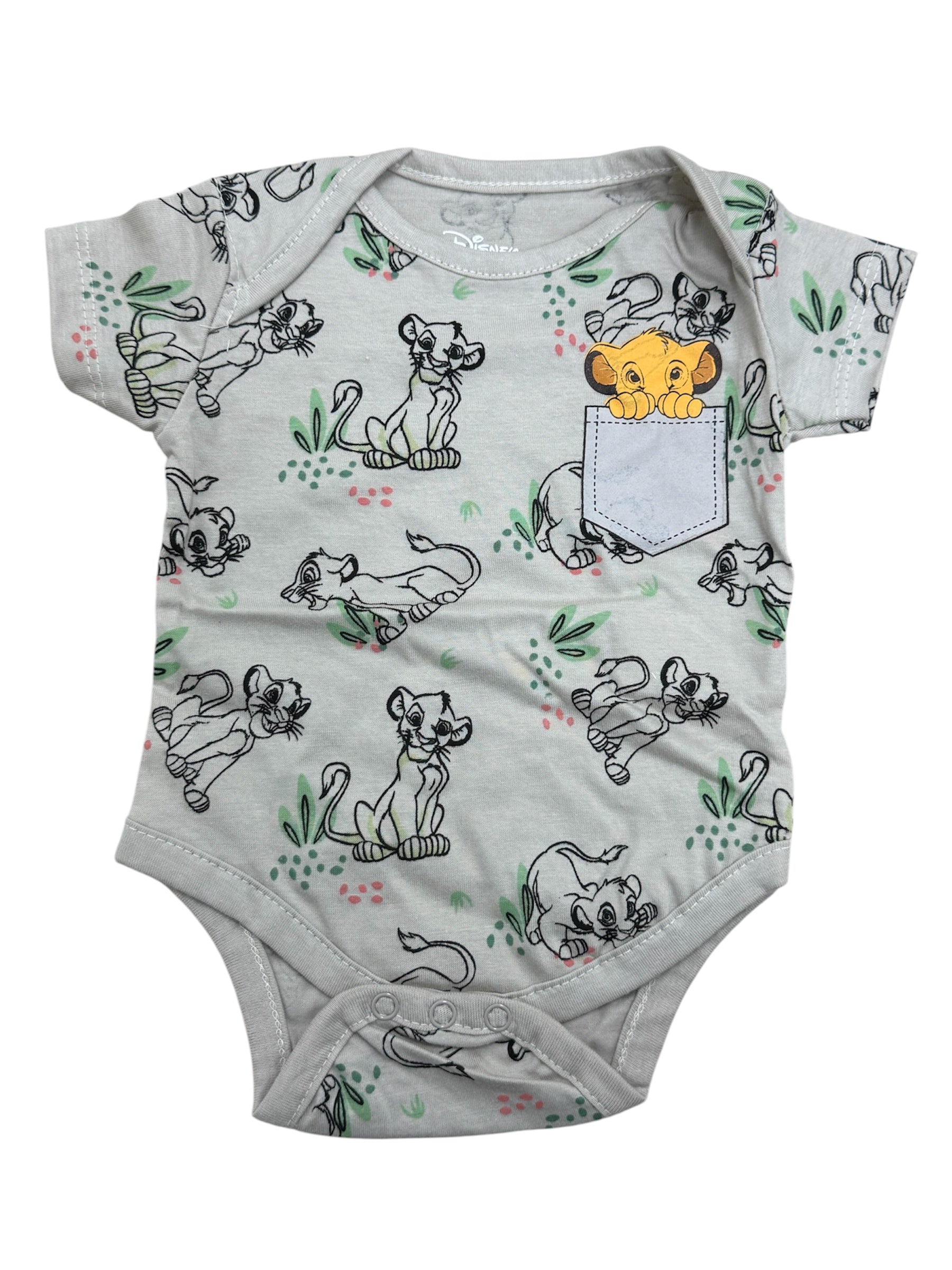 Disney The Lion King Simba All Over Baby Onesie